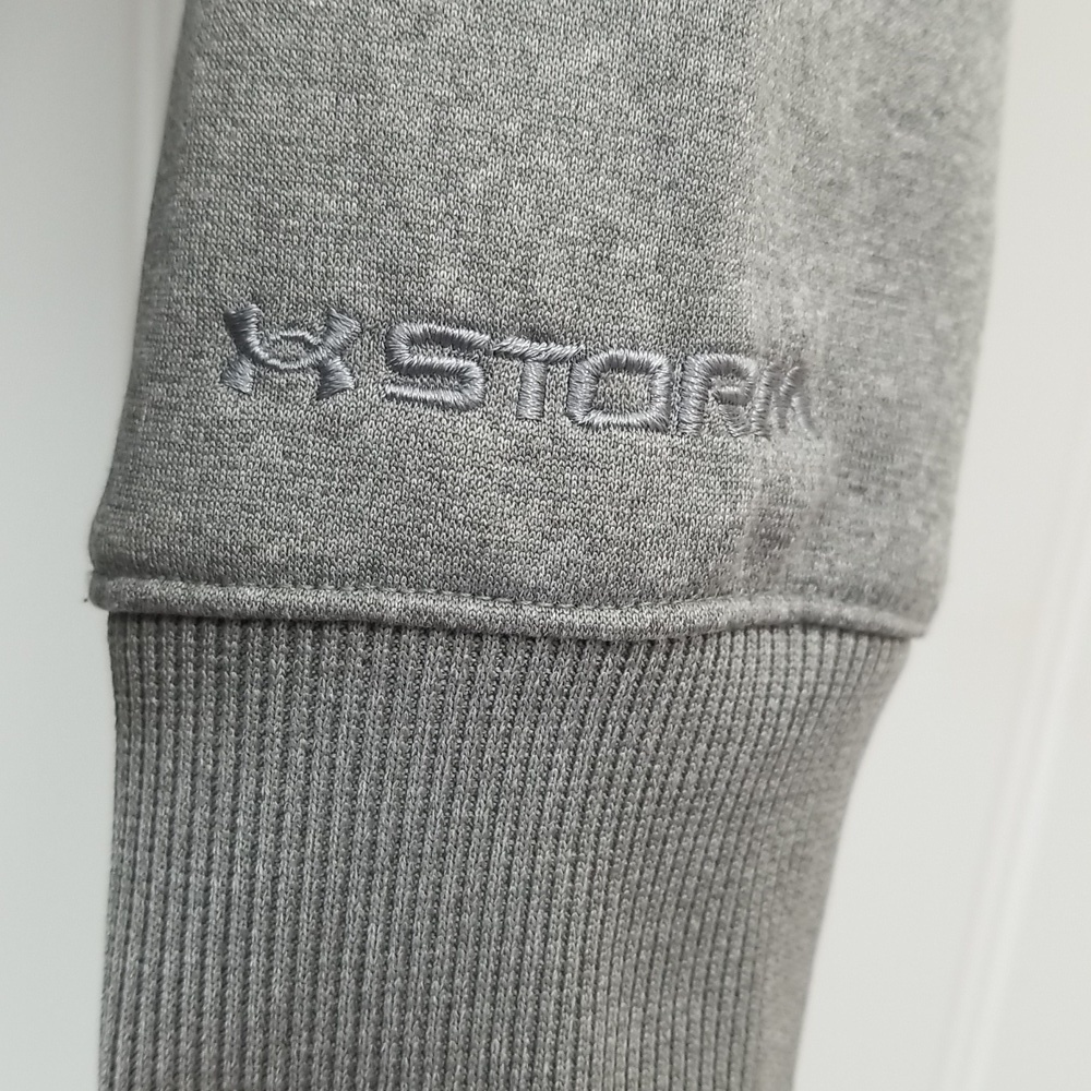 Under Armour Semi Fitted Cold Gear Storm Hoodie Gray Purple - Picture 6 of 7